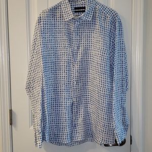 🇺🇸Saks Fifth Avenue Men's Linen Shirt